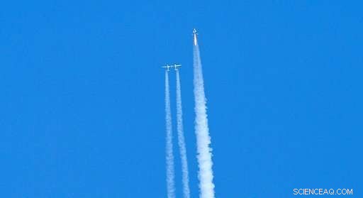 Virgin Galactic s VSS Unity Reaches Space in First Powered Flight