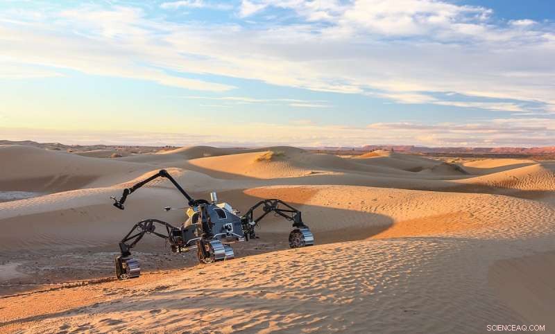 Self-Driving Rovers Tested in Mars-Analog Morocco