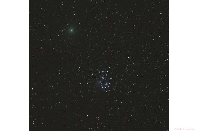 Researchers Capture Stunning Images of Comet 46P/Wirtanen Using Upgraded Keck Observatory Instrument