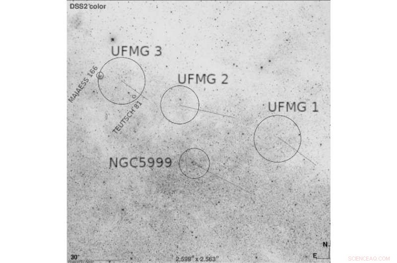 Three Newly Identified Open Clusters Reveal Hidden Stellar Structures in the Milky Way