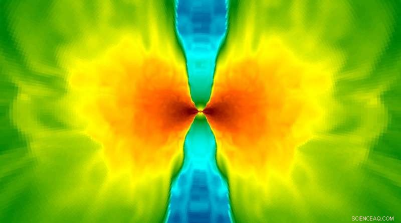 Advanced 3D Simulation Unveils Neutron Star Collision Dynamics