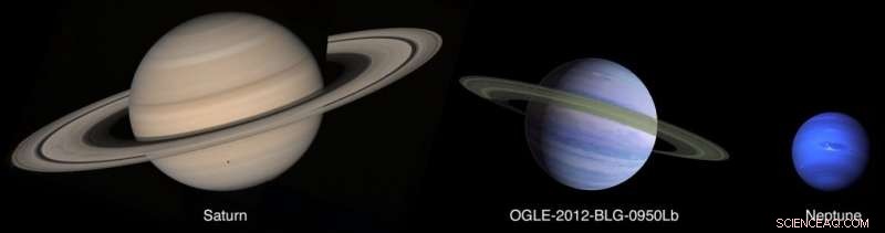 New Exoplanet Between Neptune and Saturn Challenges Planet Formation Models