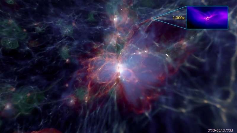 New Discovery: How Massive Black Holes Formed in the Early Universe