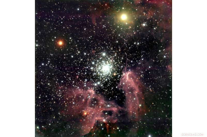 ALMA Uncovers Star Formation in Fragmenting Gas Cloud