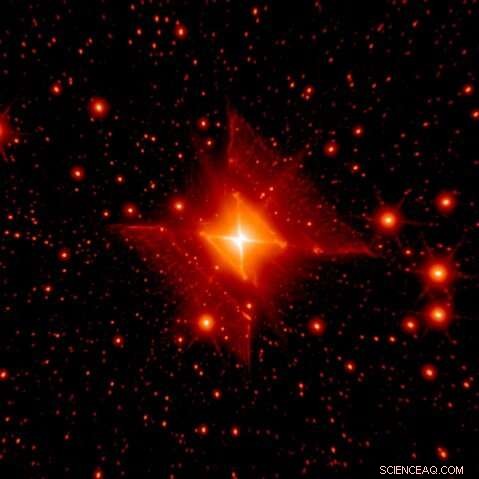 Collimated Bipolar Jet Discovered Around Red Square Nebula s B[e]-type Star