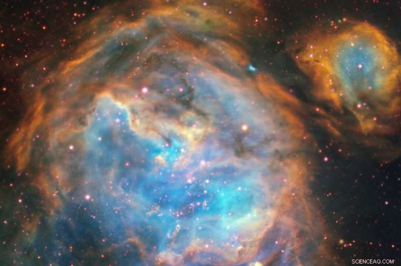 Newborn Star Cluster Illuminated in the Large Magellanic Cloud