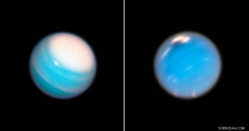 Hubble Discovers Dynamic Storms on Uranus and Neptune