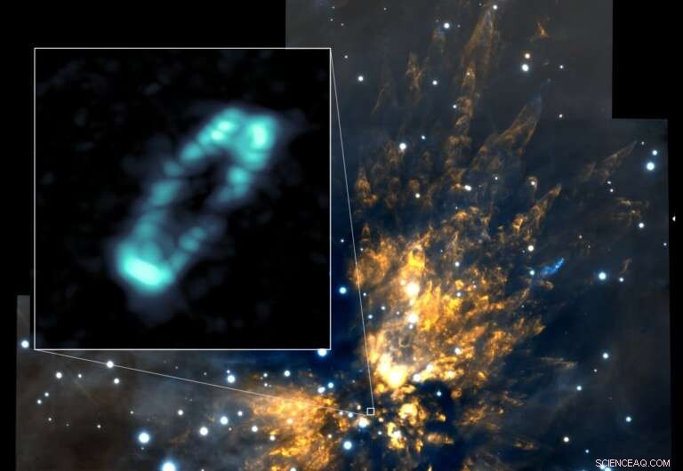 First Ever Salt Ring Detected Around Young Star Reveals Surprising Cosmic Chemistry