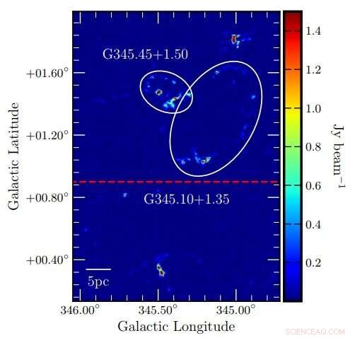 Multiwavelength Survey of Star-Forming Region G345.5+1.5 Reveals Dozens of New Celestial Objects