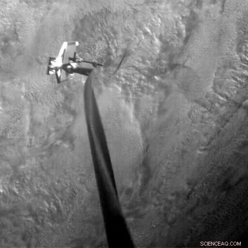 Space Debris Captured by Satellite Harpoon in Successful Orbit-Cleanup Demonstration