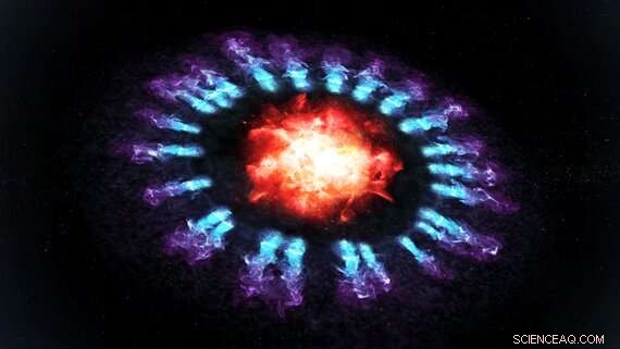 New Discovery Reveals How Cosmic Dust Forms in Supernova Explosions