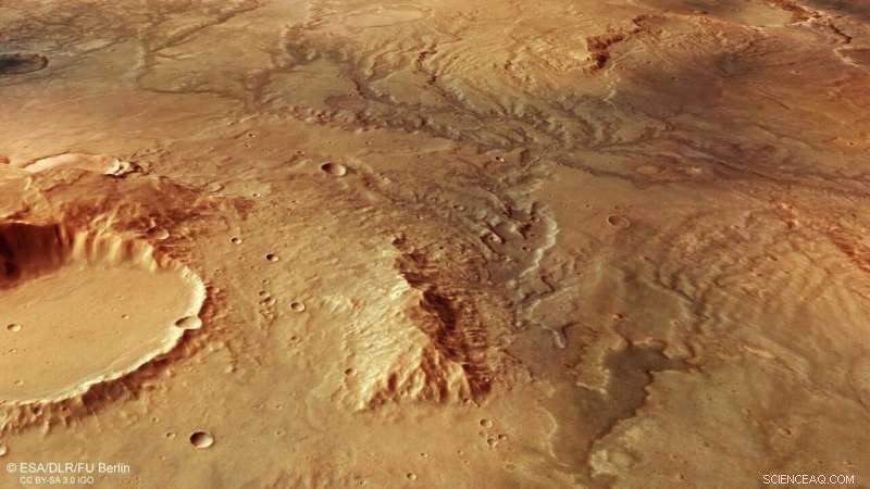 Evidence of Ancient Martian Water Flow Revealed by ESA s Mars Express