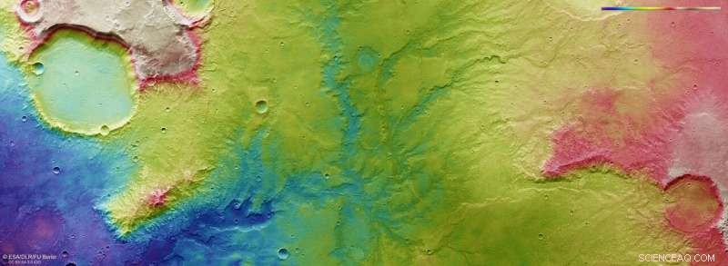 Evidence of Ancient Martian Water Flow Revealed by ESA s Mars Express