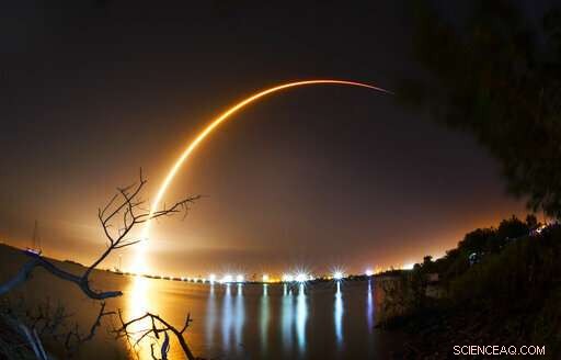 SpaceX Launches Israel’s Lunar Lander Toward the Moon