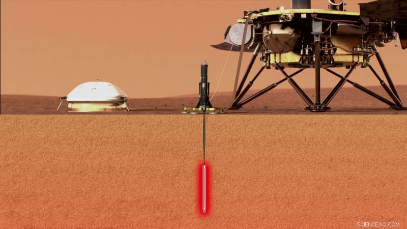 Mole Drill Begins Penetrating Martian Surface: A New Era of Subsurface Exploration