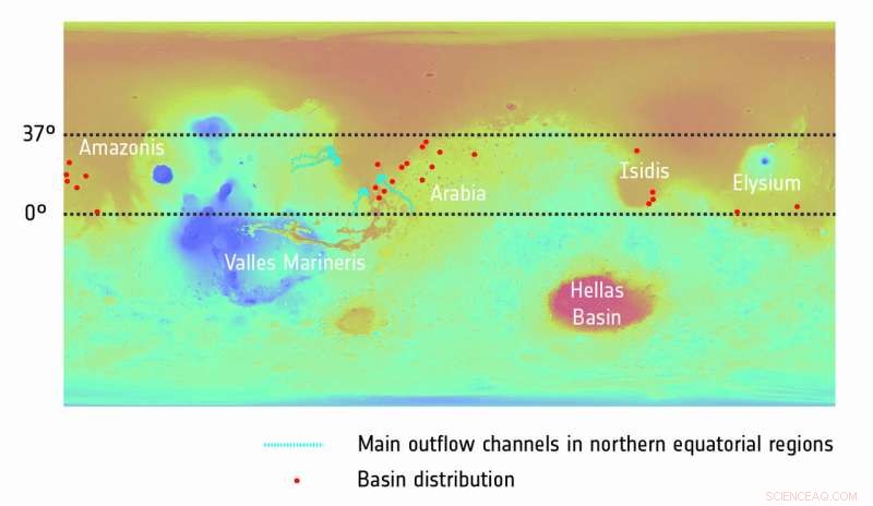 Mars Reveals First Planet-Wide Groundwater System: Ancient Lakes Discovered