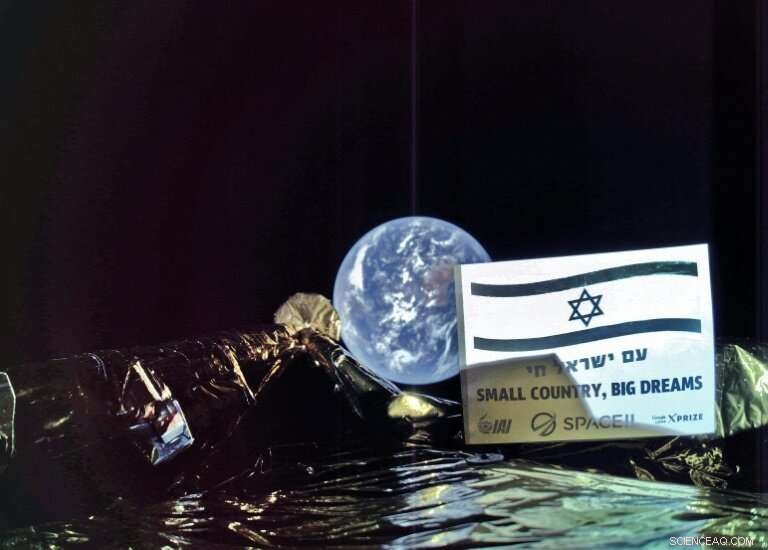 Israeli Lunar Mission Beresheet Sends Historic Selfie Back to Earth