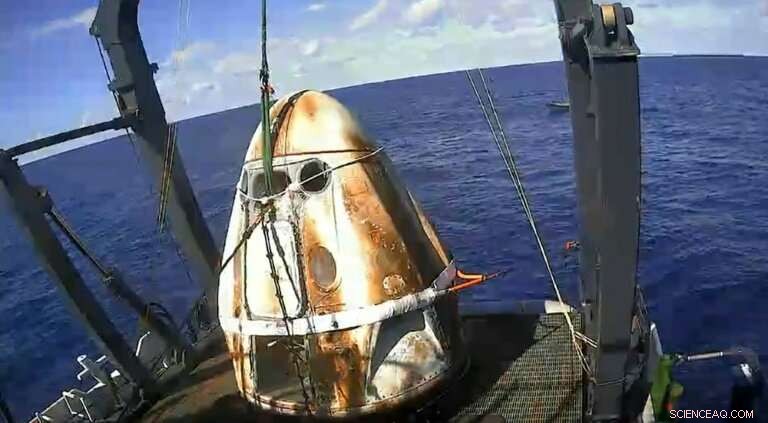 SpaceX Crew Dragon Returns to Earth, Paving the Way for Future U.S. Manned Flights