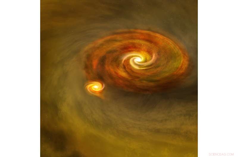 Astronomers Discover Closest Pair of Massive Young Stars