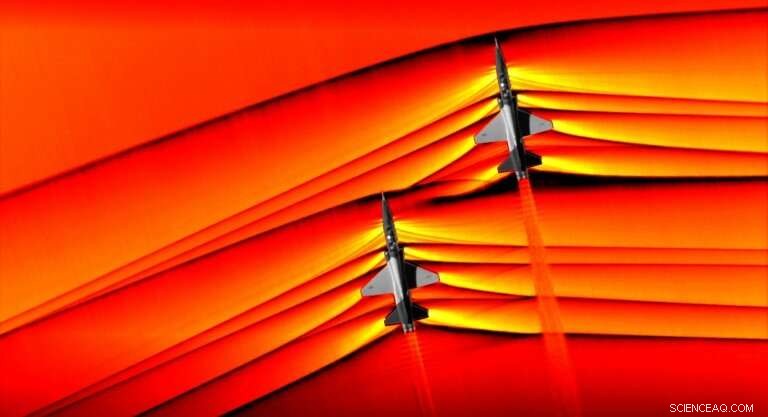 NASA Unveils Record Images of Supersonic Shockwave Interactions