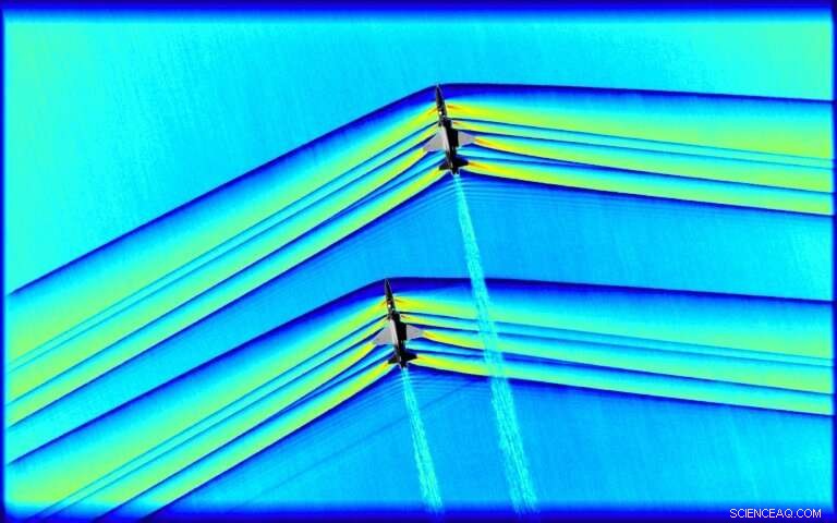 NASA Unveils Record Images of Supersonic Shockwave Interactions