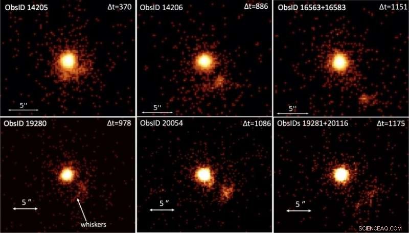 Scientists Observe High‑Velocity X‑ray Clumps Ejected from Binary System PSR B1259–63/LS 2883