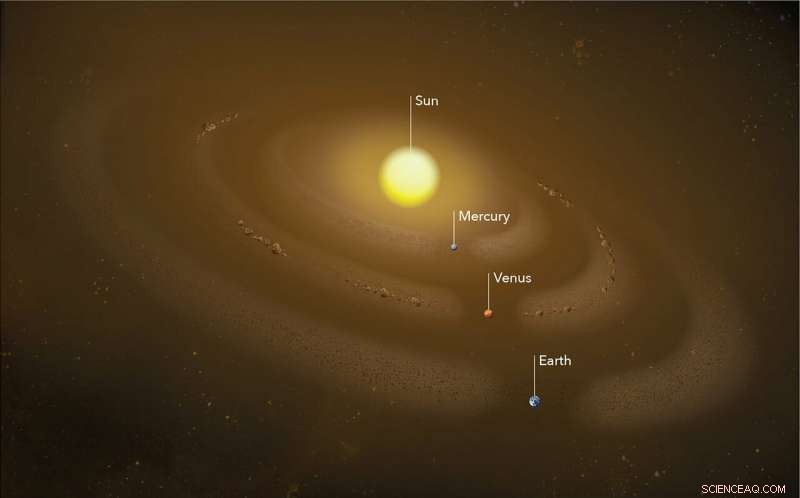 Scientists Discover Dust Rings Around Planets, Including Mercury