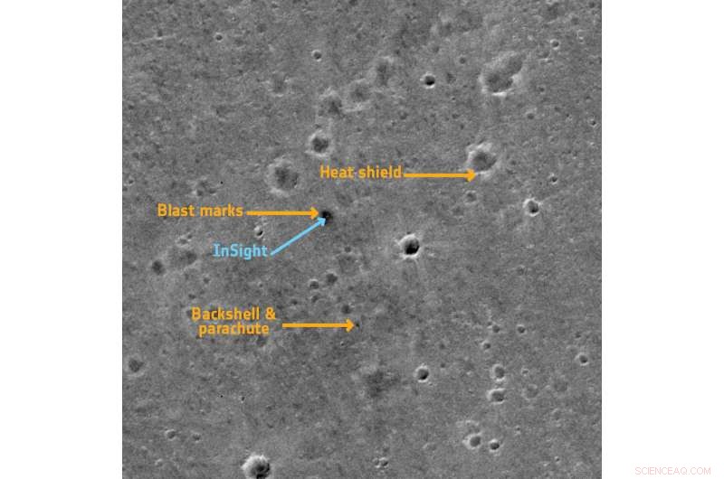 InSight Lander Featured in Latest ExoMars Image Collection