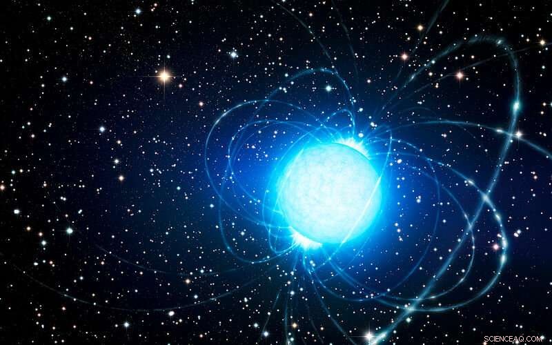 UK-German Astronomers Study Reactivated Radio Magnetar XTE J1810–197