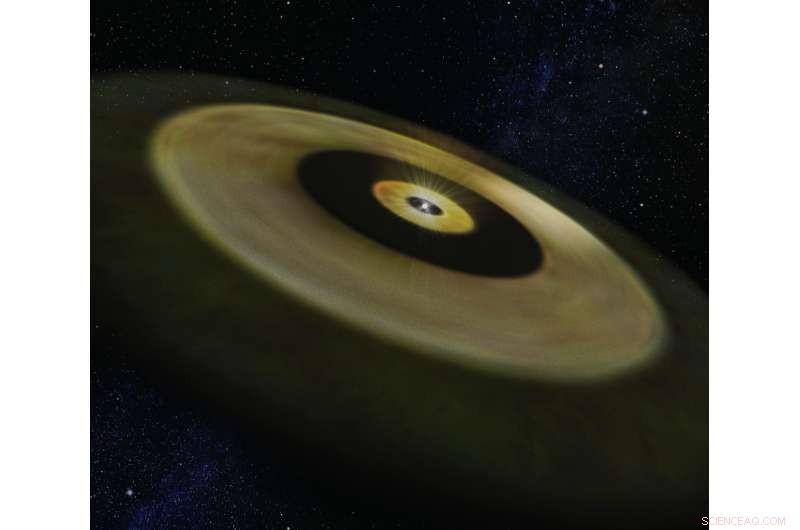 ALMA Reveals Solar‑System‑Like Planet Formation Around a Young Star