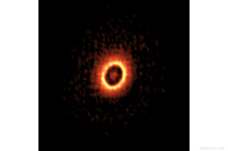ALMA Reveals Solar‑System‑Like Planet Formation Around a Young Star