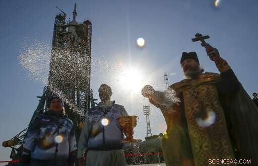 US and Russian Crew Launches to International Space Station