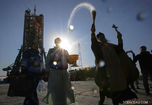 US and Russian Crew Launches to International Space Station