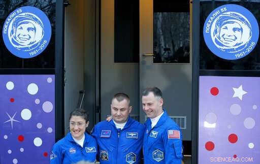 US and Russian Crew Launches to International Space Station