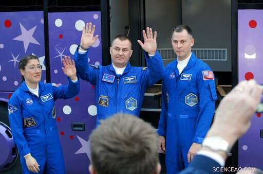 US and Russian Crew Launches to International Space Station