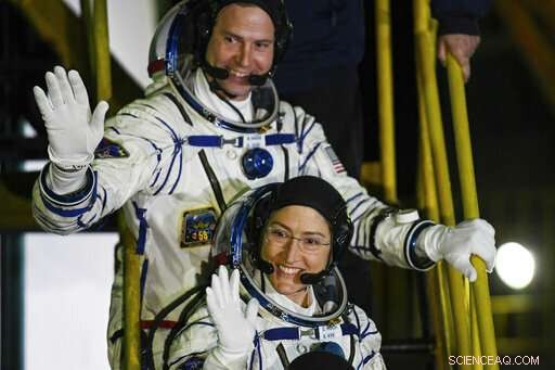 US and Russian Crew Launches to International Space Station