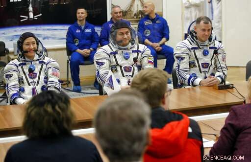 US and Russian Crew Launches to International Space Station