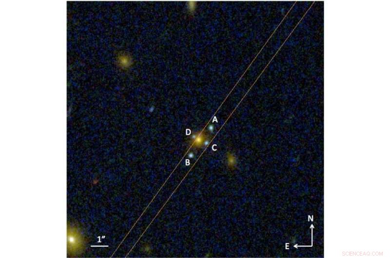 New Einstein Cross Revealed: A Cosmic Lens Unveils Distant Galaxy