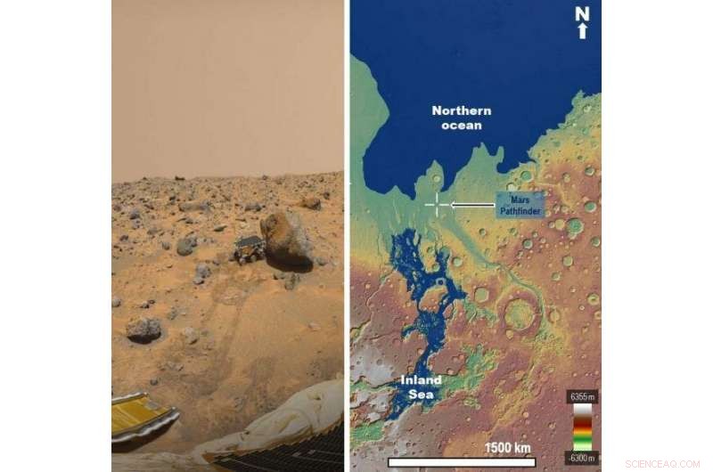 NASA’s 1997 Pathfinder Mission Uncovers Evidence of Ancient Martian Sea Margins