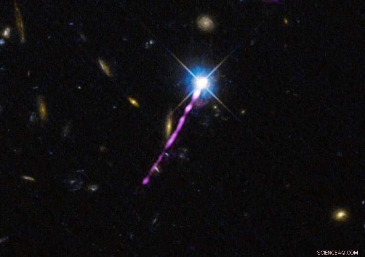 Energy Loss Reveals Surprising Clues About Quasar Evolution