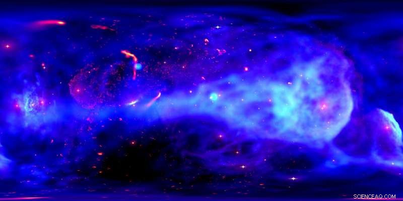 Explore the Milky Way’s Heart: Immersive 360° Visualization from the Central Black Hole