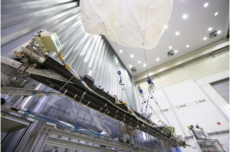 ESA s 10.5‑m Magnetometer Boom Readied for JUICE Jupiter Mission