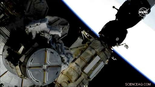 Astronauts Perform Spacewalk to Replace ISS Batteries – Update