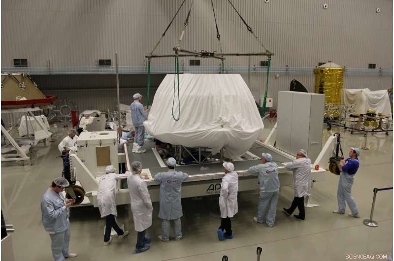 ExoMars Landing Platform  Kazachok  Arrives in Europe for Final Assembly