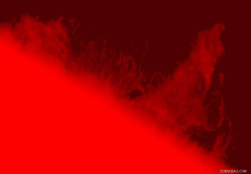 Ions Move Faster than Atoms in Solar Prominence Gas Streams