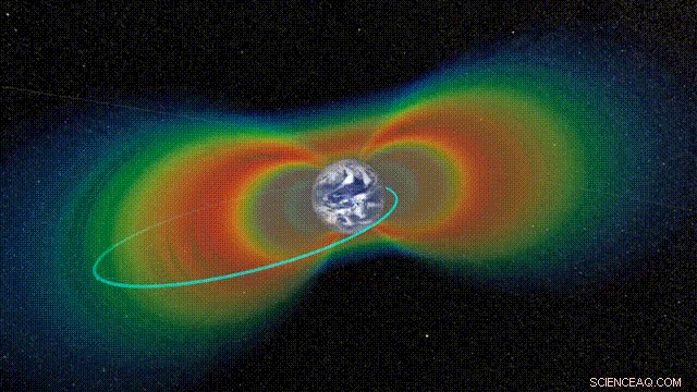 Van Allen Probes Set for Final Atmospheric Descent: NASA s Legacy Mission Concludes
