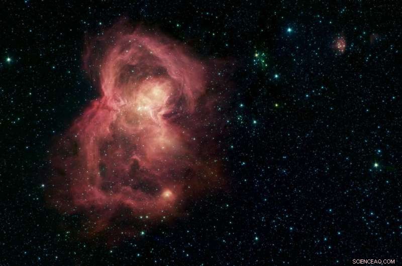 W40 Nebula: Space’s Butterfly-Shaped Star Nursery