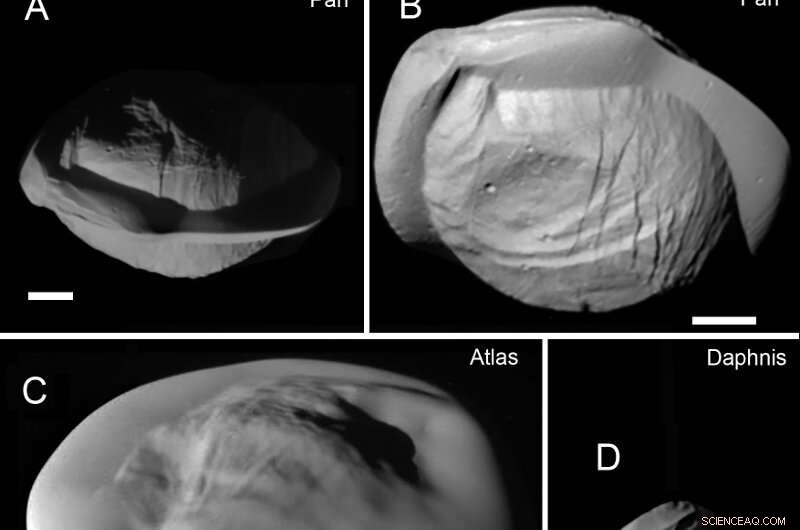New Detailed Images of Saturn’s Mini-Moons from NASA’s Cassini Mission