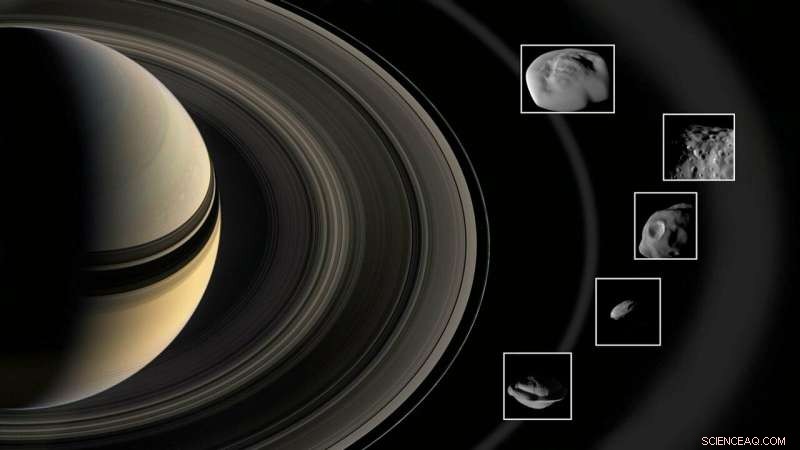 New Detailed Images of Saturn’s Mini-Moons from NASA’s Cassini Mission