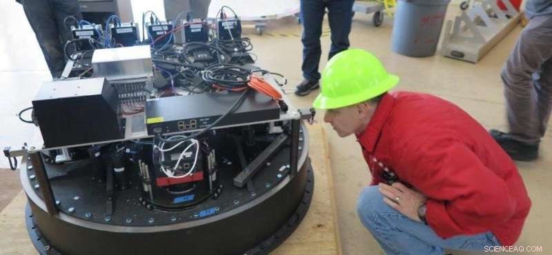 First Light: DESI Commissioning Instrument Captures Whirlpool Galaxy